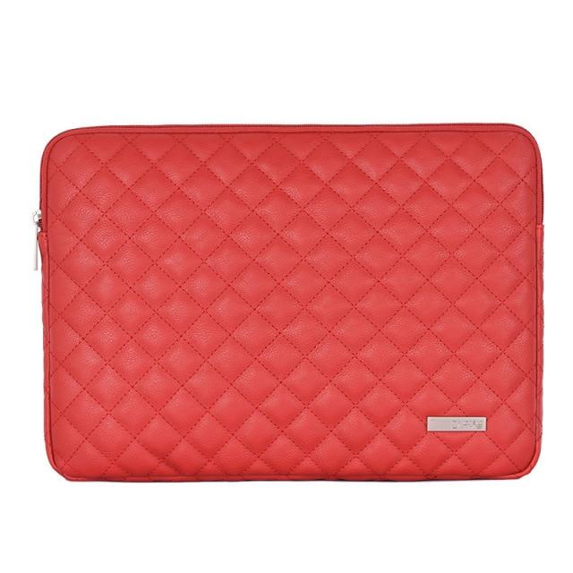 Housse Ordinateur 13 Pouces Quilt en Cuir - Ma Housse d'Ordinateur