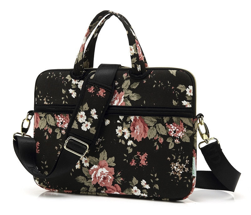 Sacoche Ordinateur Assortiment Floral 14 Pouces - Ma Housse d'Ordinateur