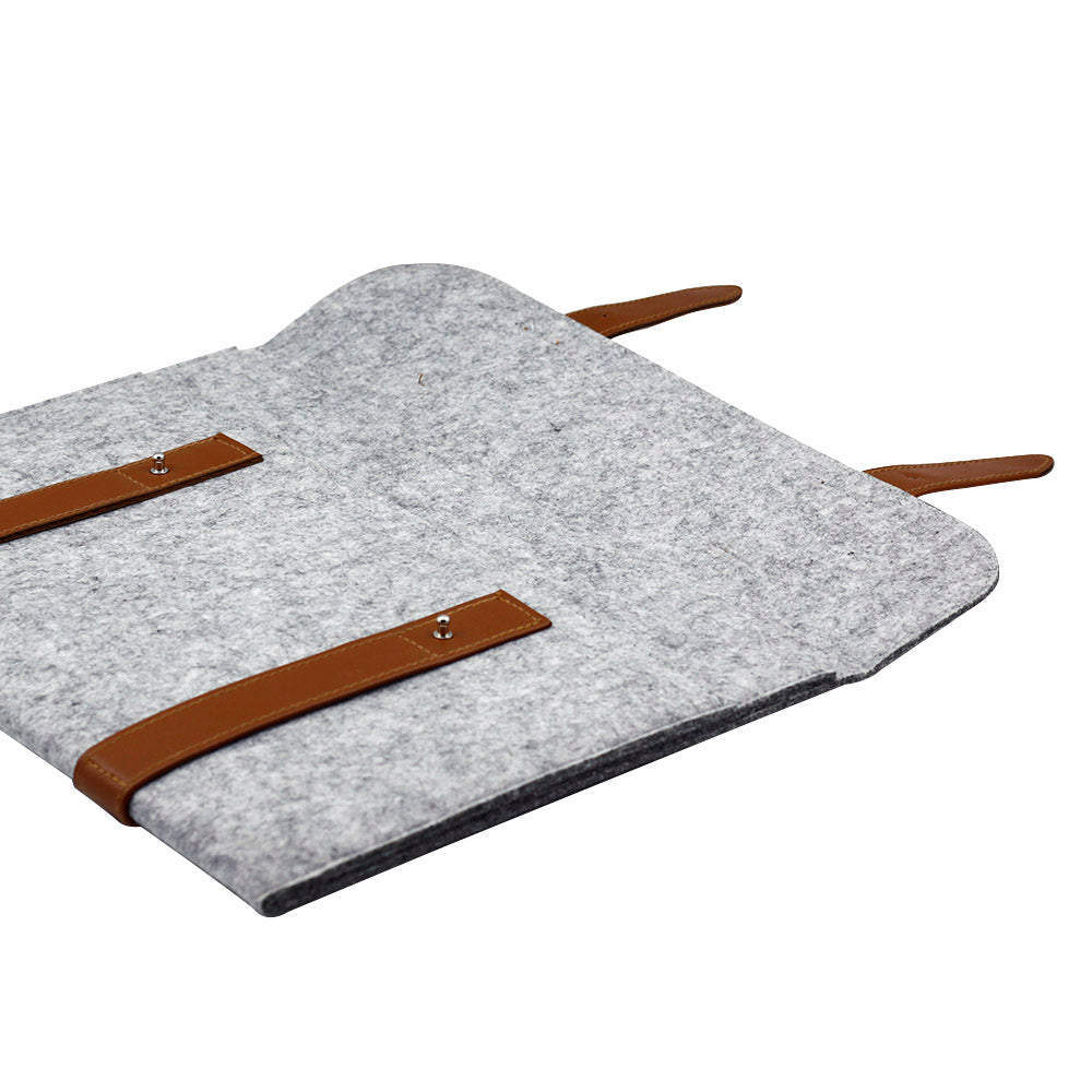 Sacoche Ordinateur 15 Pouces en Tissu Feutré - Ma Housse d'Ordinateur