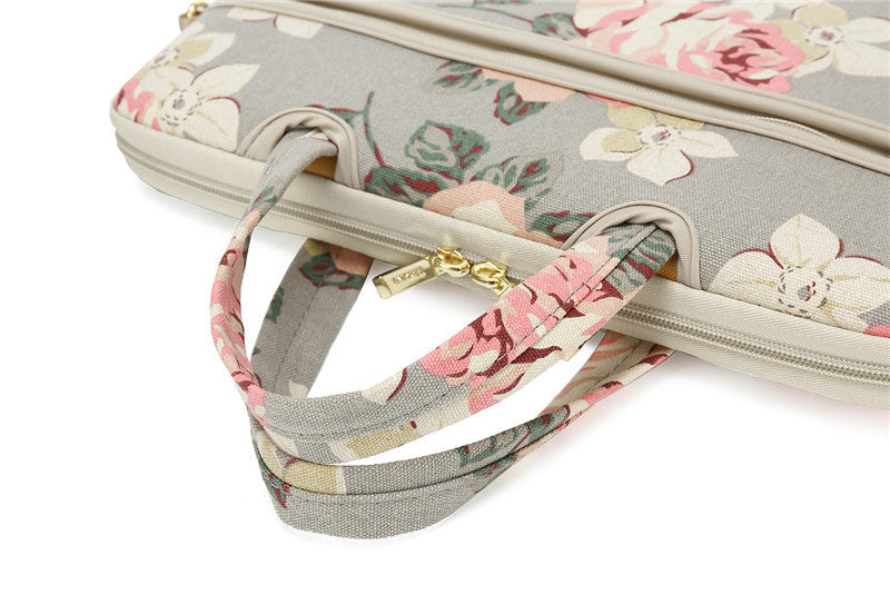 Sacoche Ordinateur Assortiment Floral 14 Pouces - Ma Housse d'Ordinateur