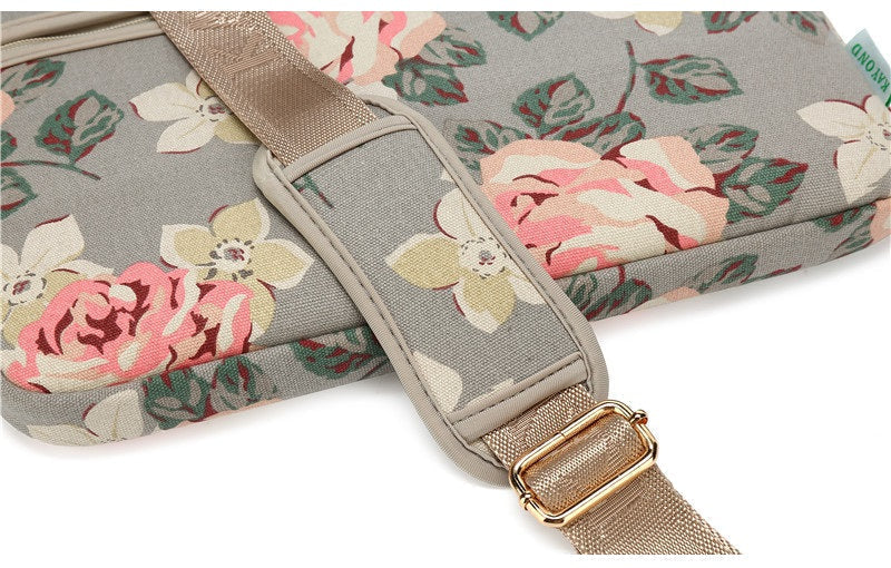 Sacoche Ordinateur Assortiment Floral 14 Pouces - Ma Housse d'Ordinateur