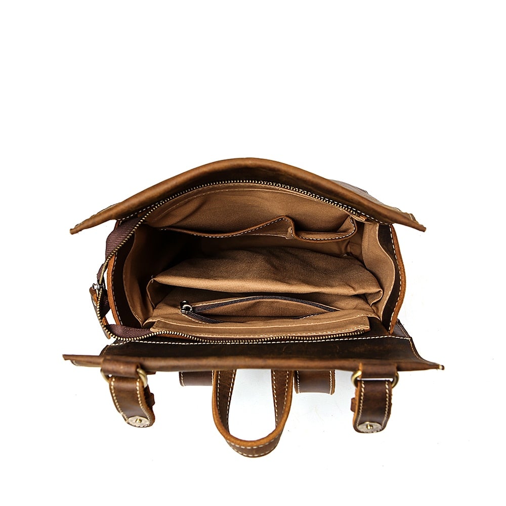 Sac à Dos Ordinateur en Cuir The Case - Ma Housse d'Ordinateur