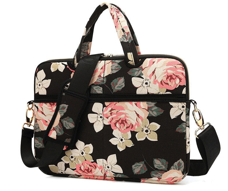 Sacoche Ordinateur Assortiment Floral 14 Pouces - Ma Housse d'Ordinateur