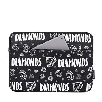 Housse Ordinateur 15 Pouces Black Diamonds - Ma Housse d'Ordinateur