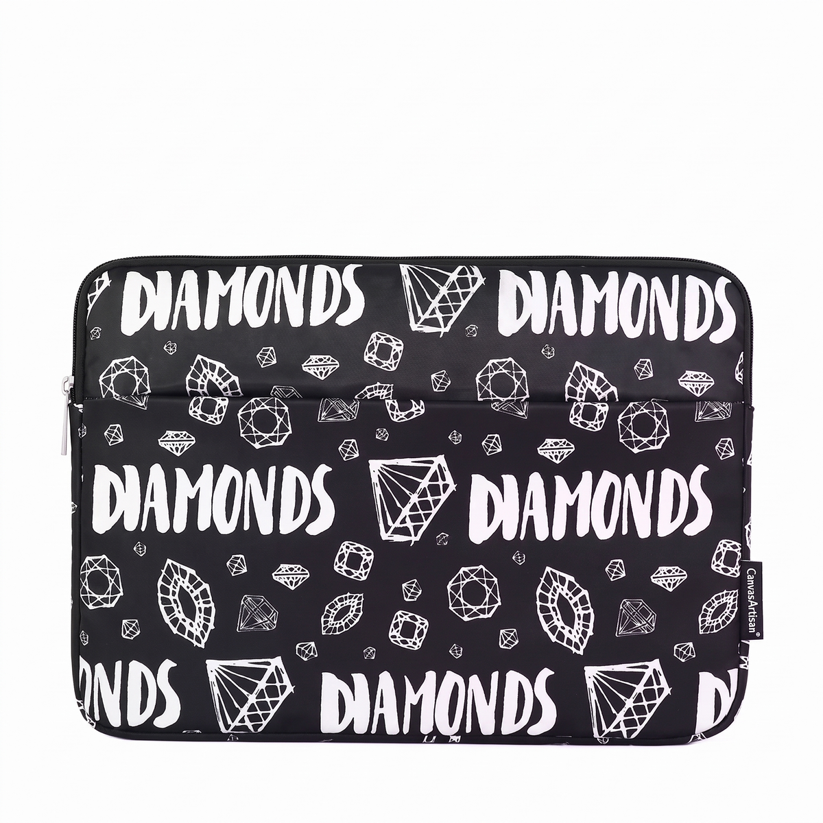 Housse Ordinateur 15 Pouces Black Diamonds - Ma Housse d'Ordinateur