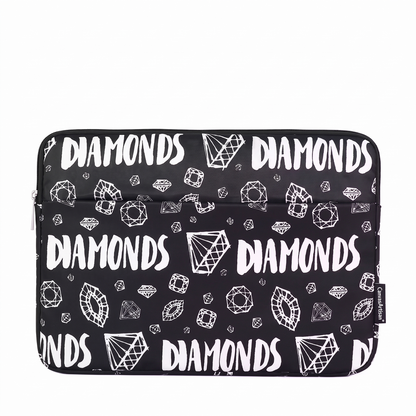 Housse Ordinateur 15 Pouces Black Diamonds - Ma Housse d'Ordinateur