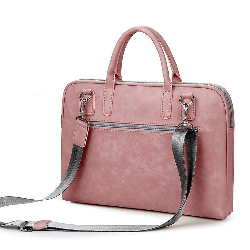 Sacoche Ordinateur en Cuir pour Femme 17 Pouces - Ma Housse d'Ordinateur