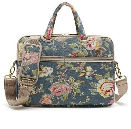 Sacoche Ordinateur Assortiment Floral 14 Pouces - Ma Housse d'Ordinateur
