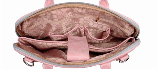 Sacoche Ordinateur en Cuir pour Femme 14 Pouces - Ma Housse d'Ordinateur
