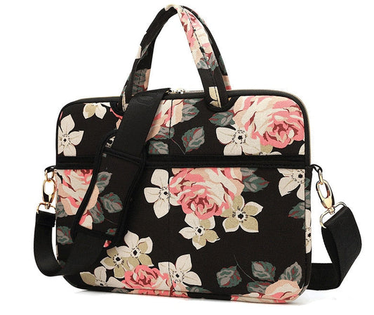 Sacoche Ordinateur Assortiment Floral 15 Pouces - Ma Housse d'Ordinateur