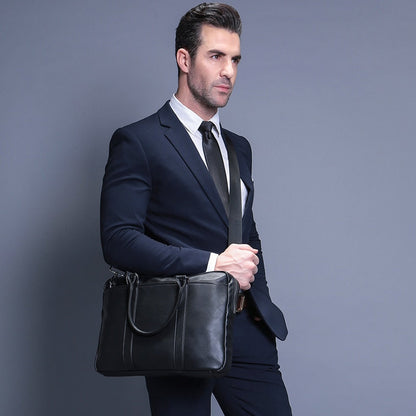 Sacoche Ordinateur en Cuir The Agent - Ma Housse d'Ordinateur